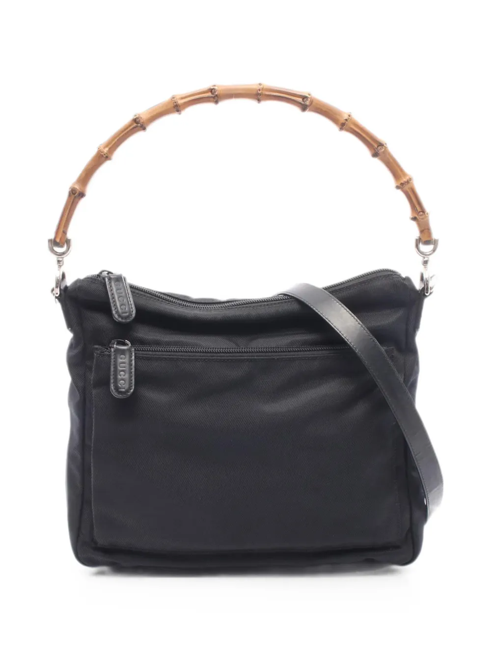 Gucci Pre-Owned 2000s bamboo top-handle handbag - Nero