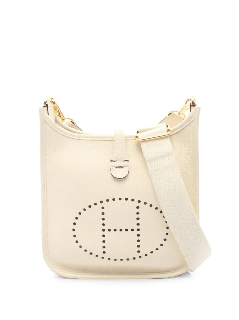 Hermès Pre-Owned Evelyne 23 Clemence shoulder bag - Nude