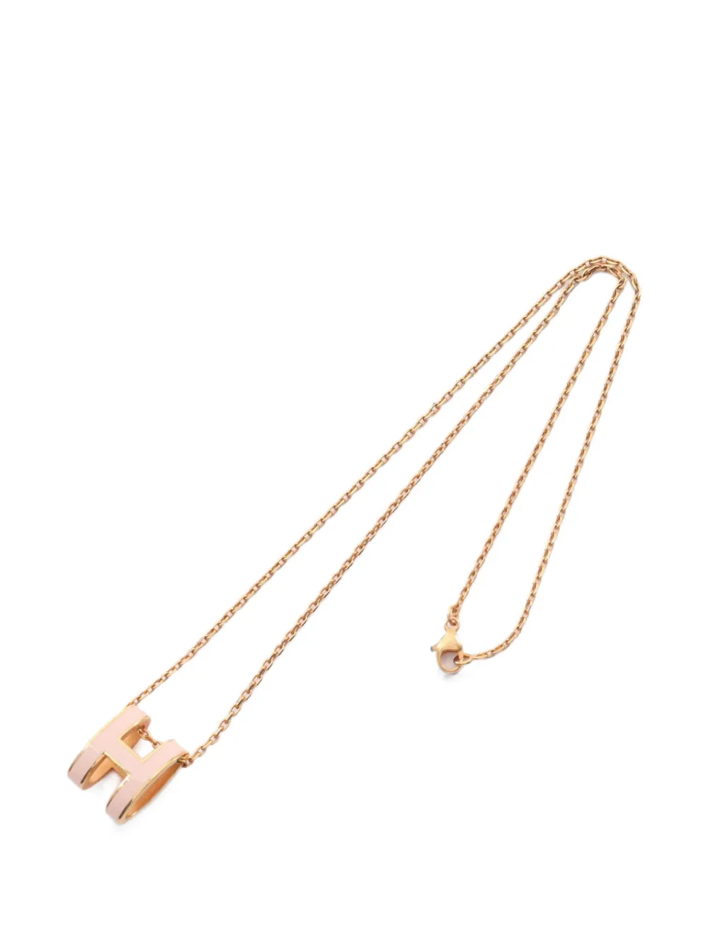 Hermès Pre-Owned 2010s Pop H pendant necklace - Gold