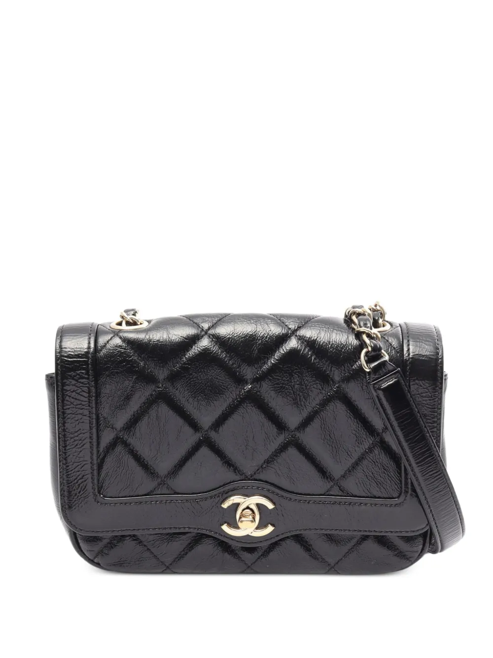 CHANEL Pre-Owned 2019 mini Diana Umhängetasche - Schwarz