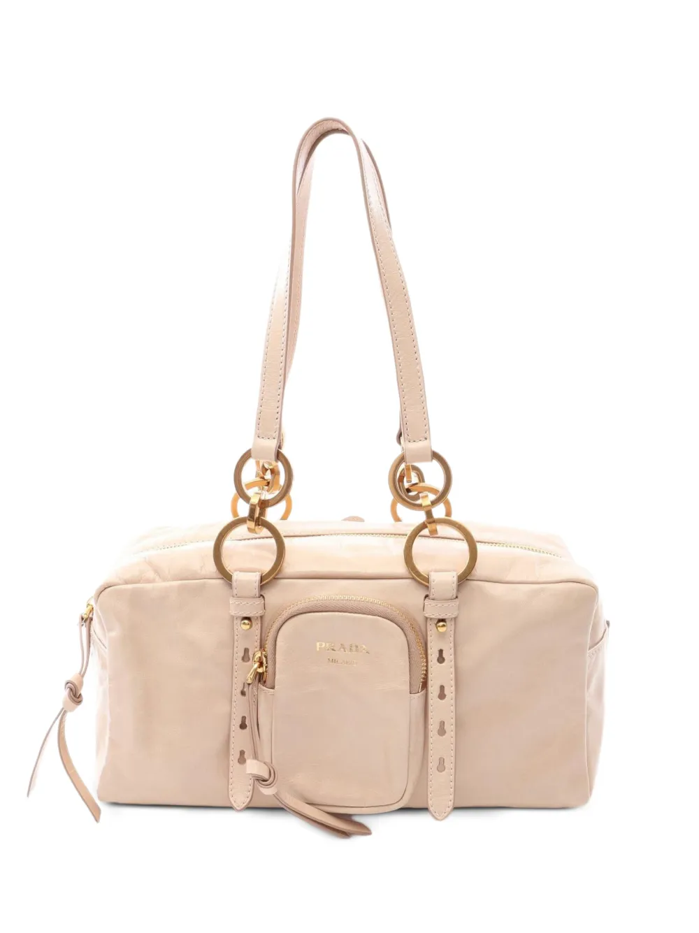 Prada Pre-Owned 2010s medium Tangle shoulder bag - Nude