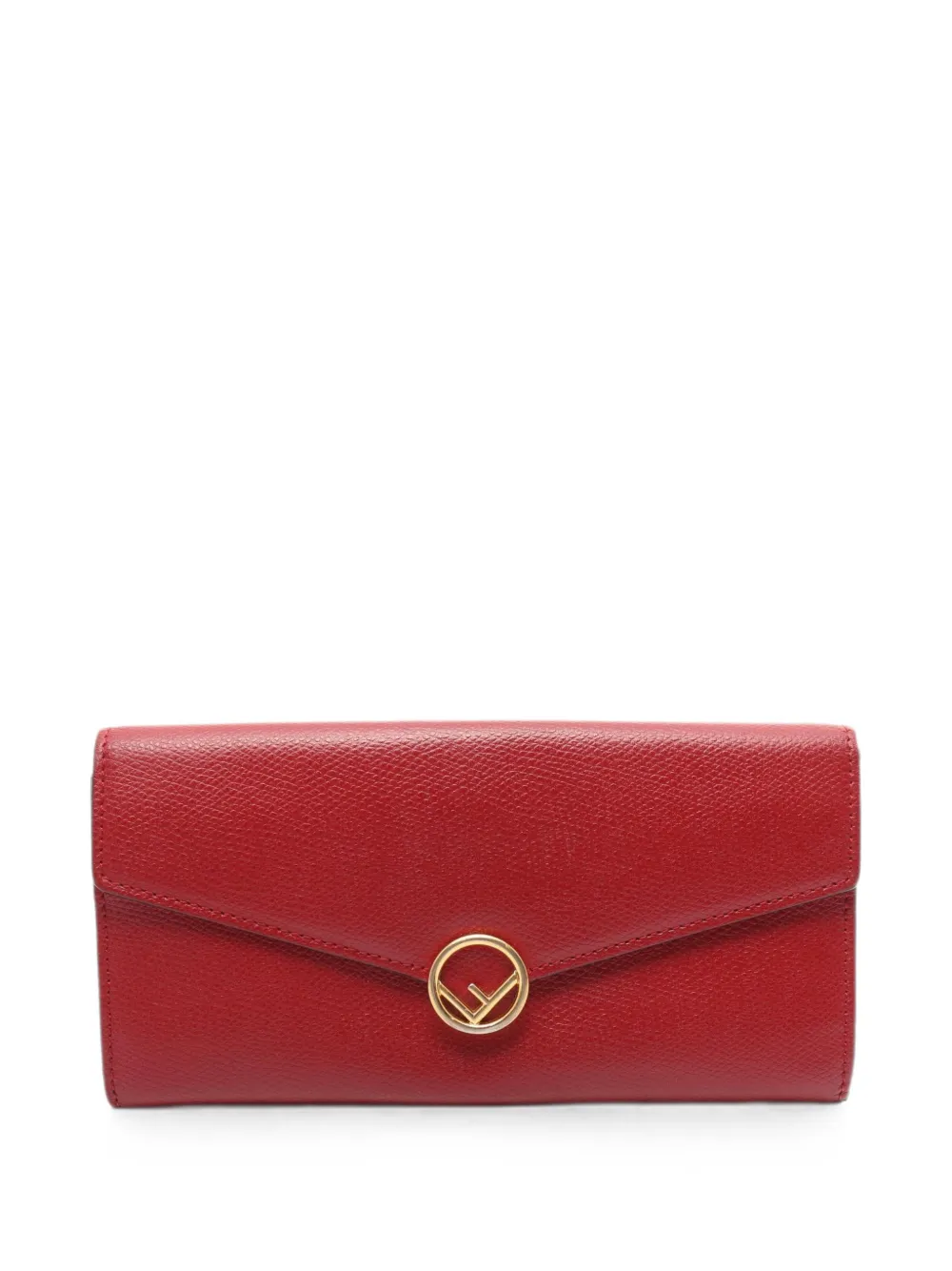 Fendi Pre-Owned 2000s Portemonnaie mit Klappdeckel - Rot