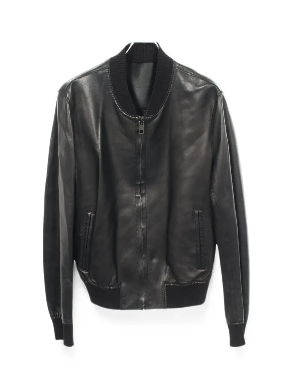 Pre-owned Dolce & Gabbana 2010s Biker Jacket In Black