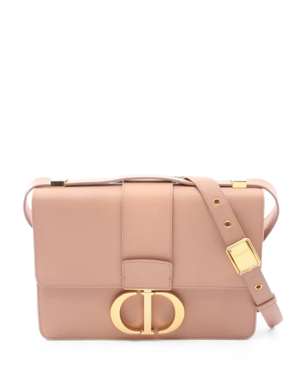 Christian Dior Pre-Owned 2010s 30 Montaigne leather satchel bag - Rosa