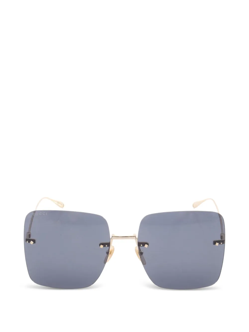 Gucci Pre-Owned 2020s square-frame sunglasses - Oro