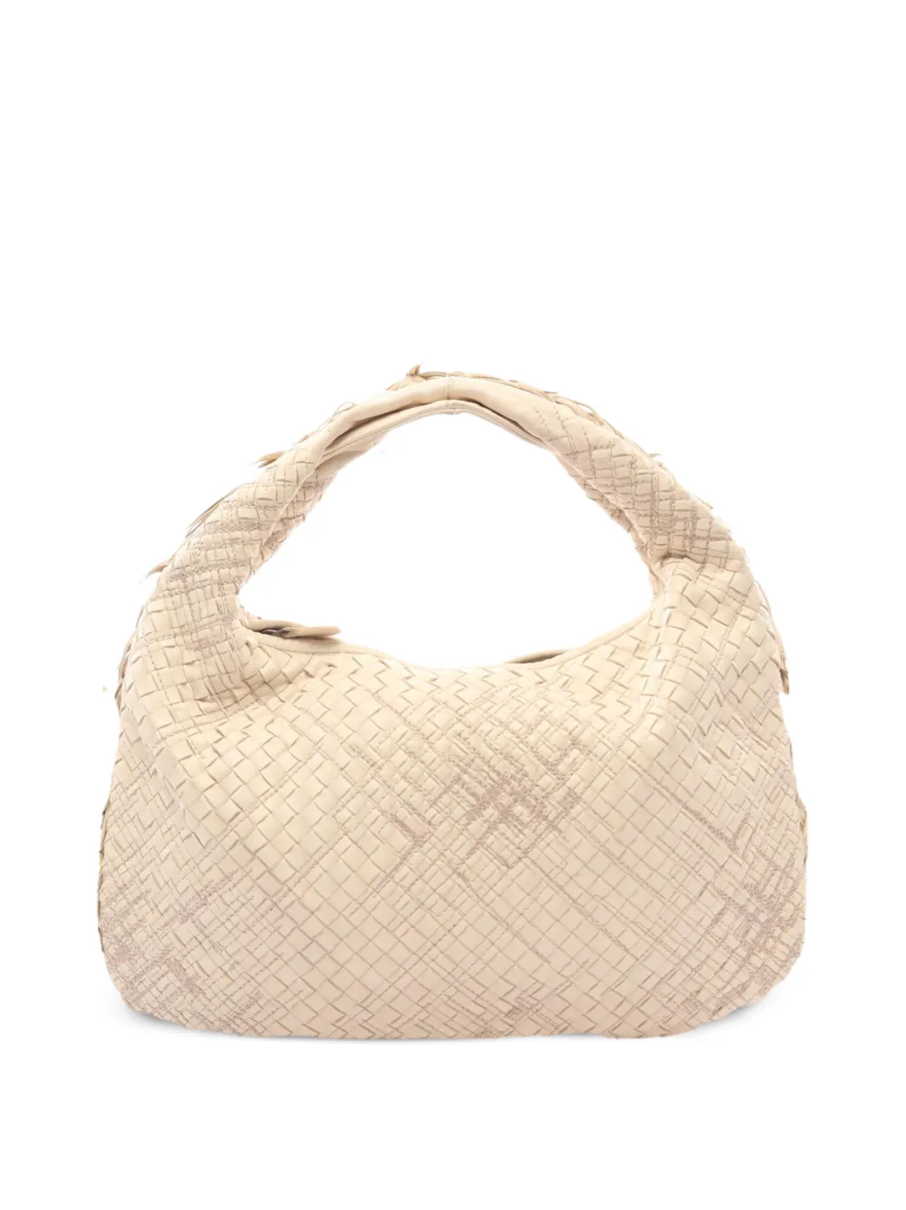 Bottega Veneta Pre-Owned 2000s Intrecciato leather handbag - Nude