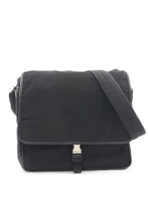 Prada Pre-Owned 2000s buckle-detail shoulder bag