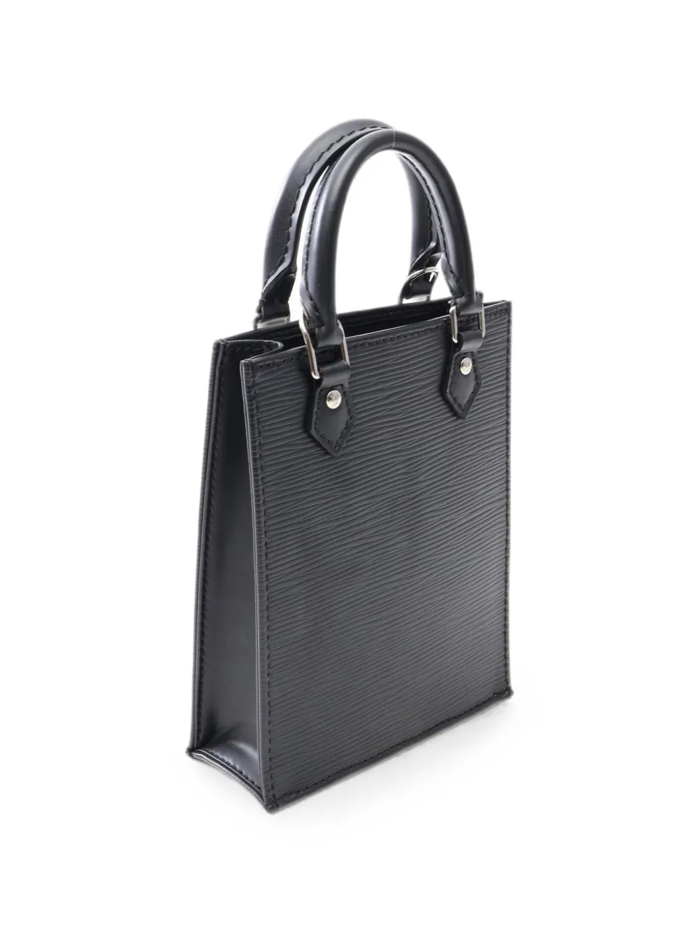Louis Vuitton Pre-Owned 2000s Petite Sac Plat Epi mini-tas Zwart