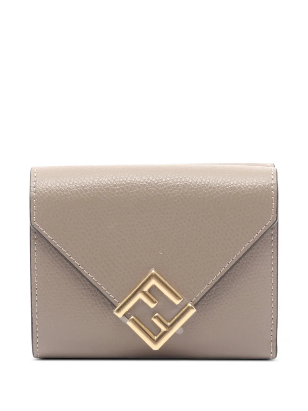 Fendi Pre-Owned 2020s FF Diamonds trifold wallet - Neutrals