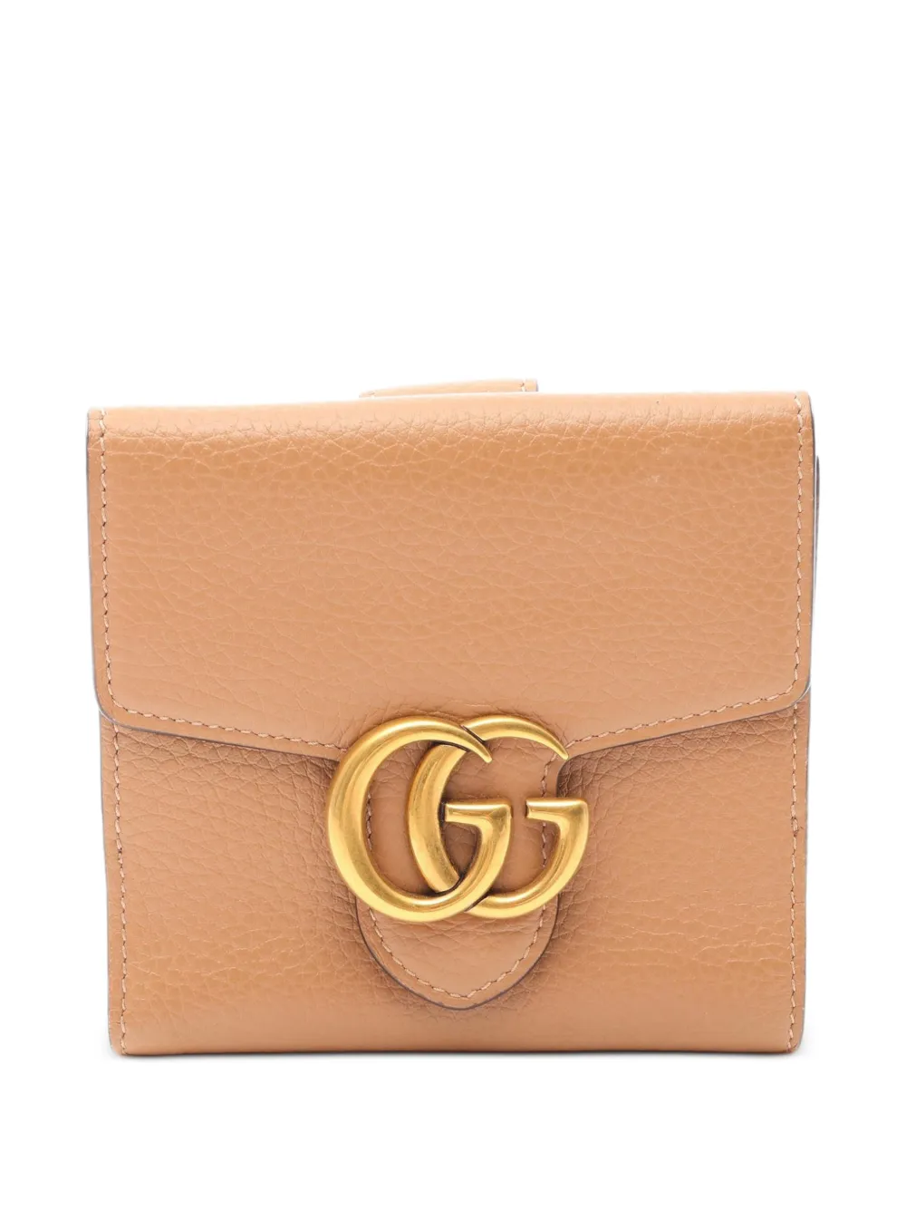 Gucci Pre-Owned Portafoglio bi-fold GG Marmont anni 2000 - Marrone