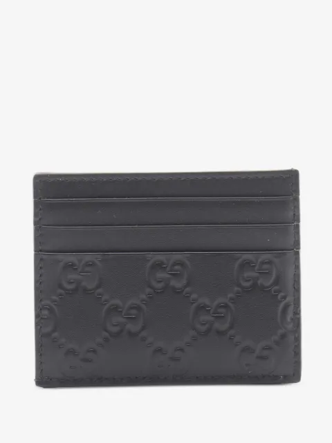 Gucci Pre-Owned tarjetero con emblema GG 2020