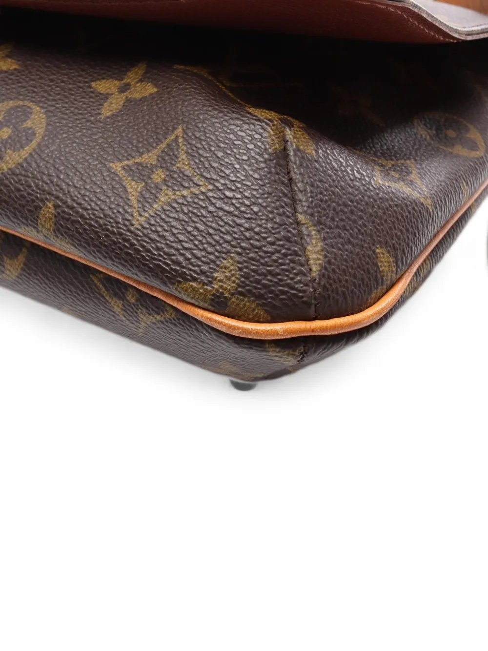 Louis Vuitton Pre-Owned 2001 Monogram Musette Tango schoudertas Bruin
