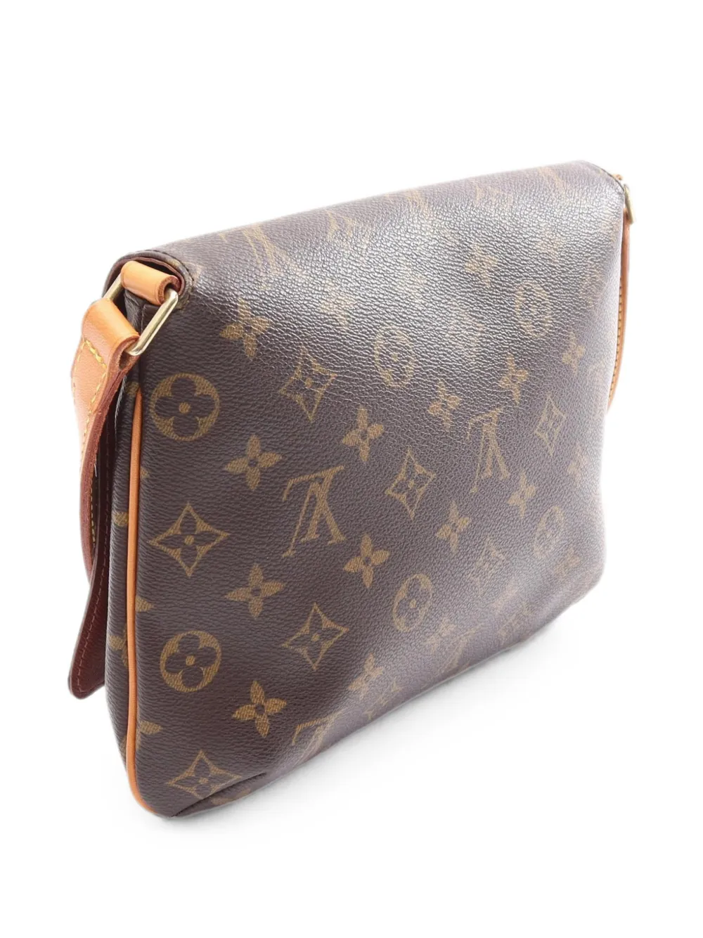 Louis Vuitton Pre-Owned 2001 Monogram Musette Tango schoudertas Bruin