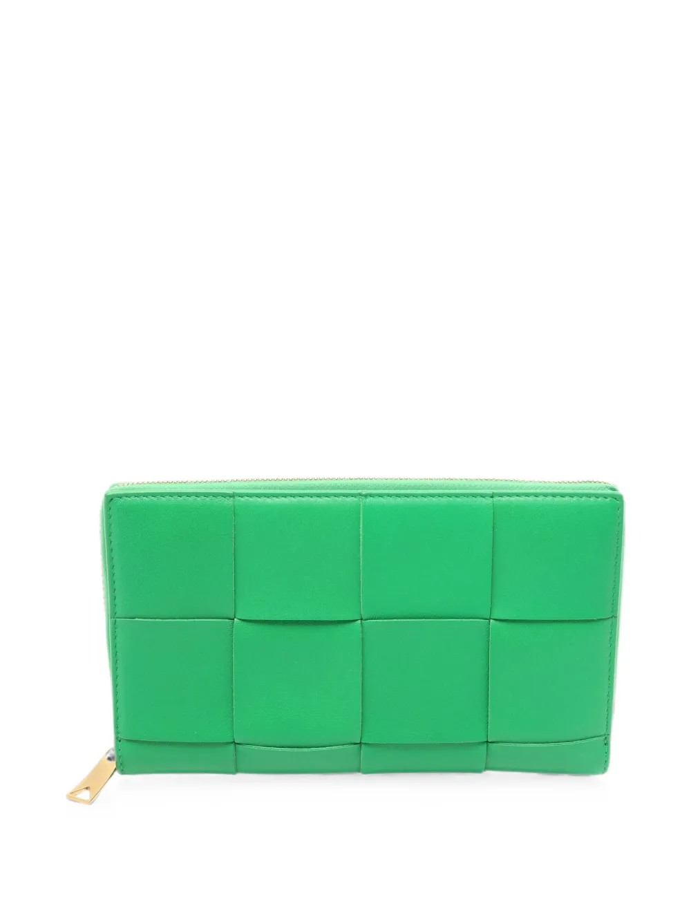Bottega Veneta Pre-Owned 2010s maxi Intrecciato Portemonnaie - Grün