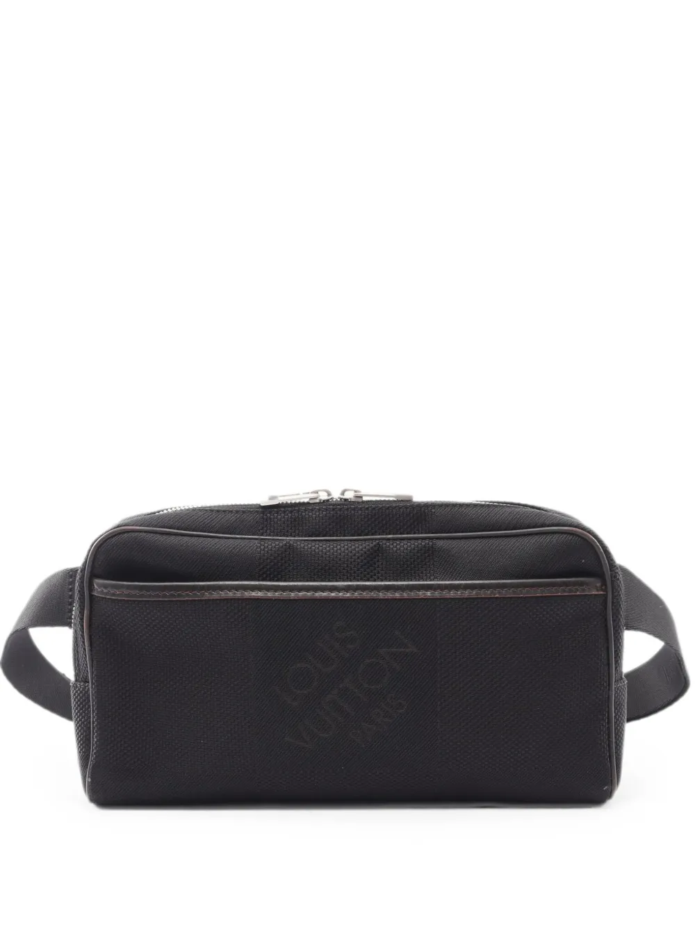 Louis Vuitton Pre-Owned 2010 Damier Geant Acrobate belt bag - Black