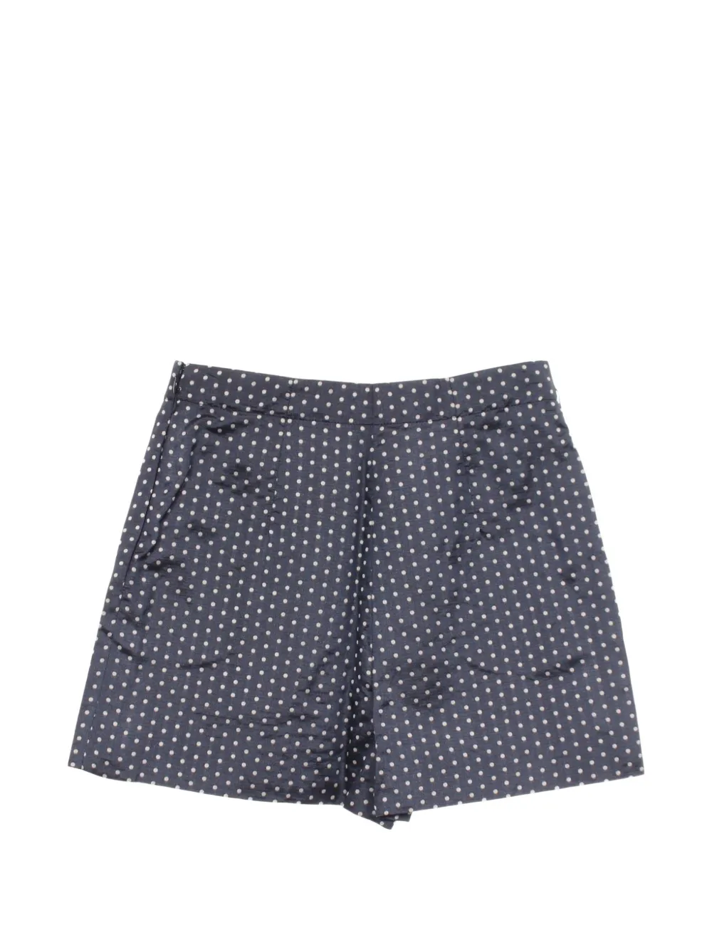 Christian Dior Pre-Owned Shorts a pois anni 2010 - Blu