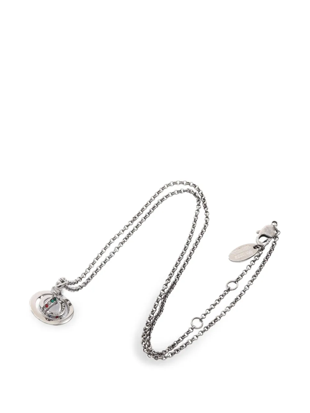 Vivienne Westwood Pre-Owned Petite Orb necklace - Argento