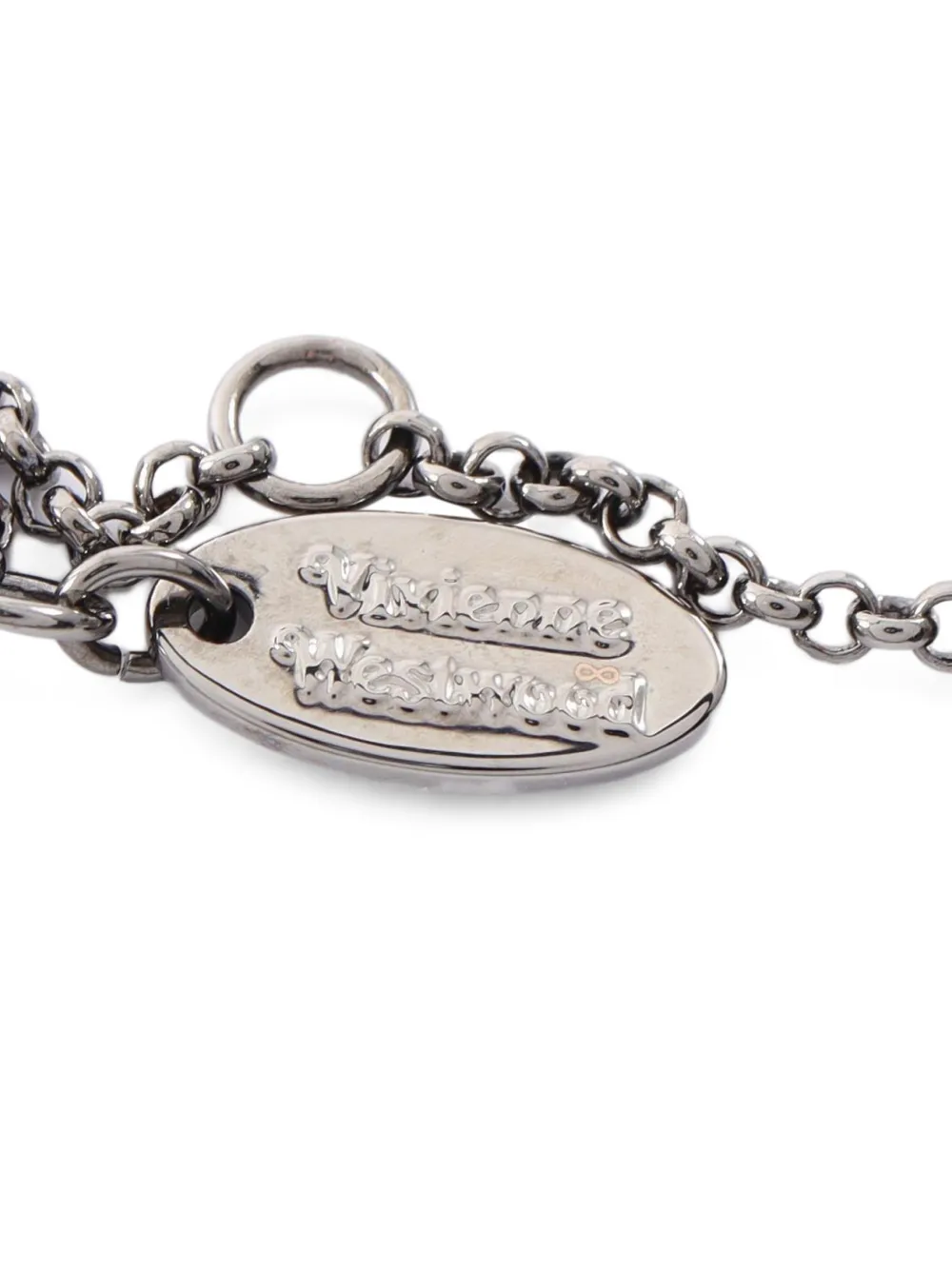 Vivienne Westwood Pre-owned Petite Orb Necklace in Silver, view 5