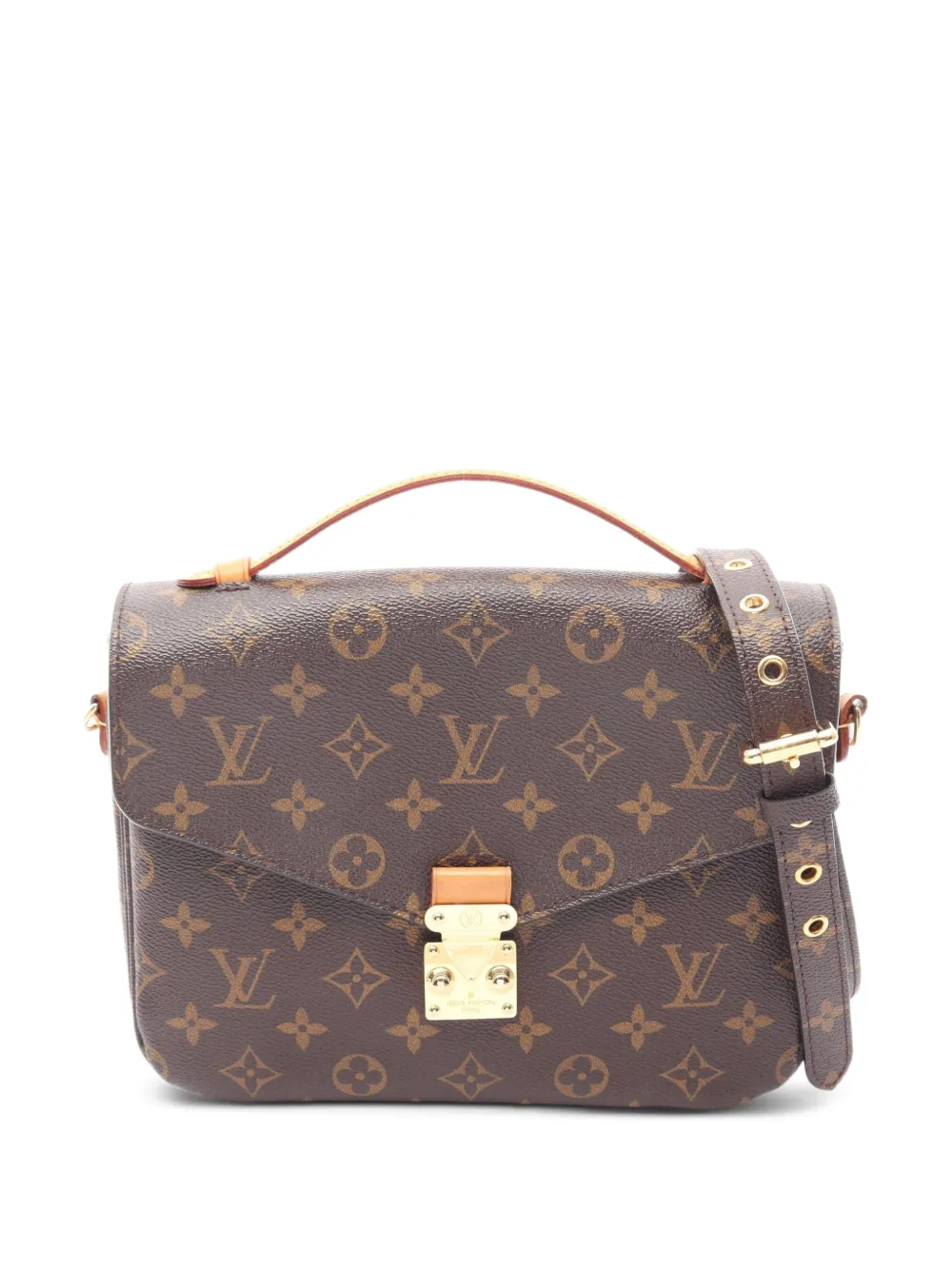 Louis Vuitton Pre-Owned 2016 Monogram Pochette Métis MM handbag - Braun