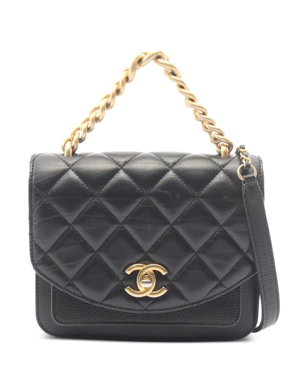 CHANEL Pre-Owned 2019 CC Caviar tote bag - Black