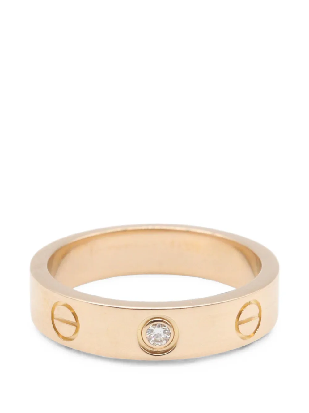 Cartier 2010s mini Love diamond ring - Rosa