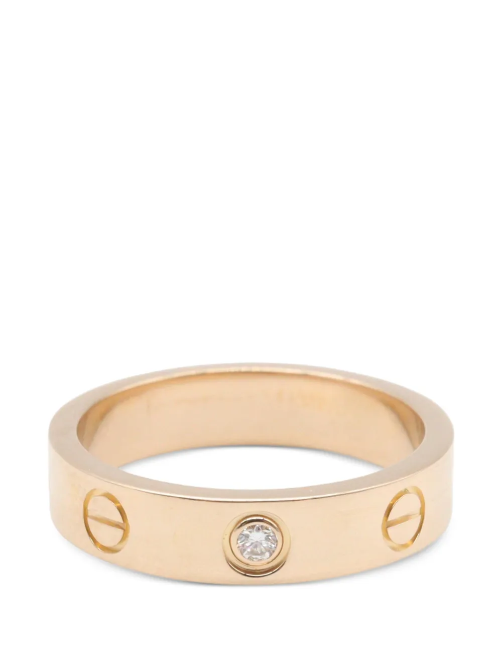 Cartier 2010s mini Love diamond ring - Rosa