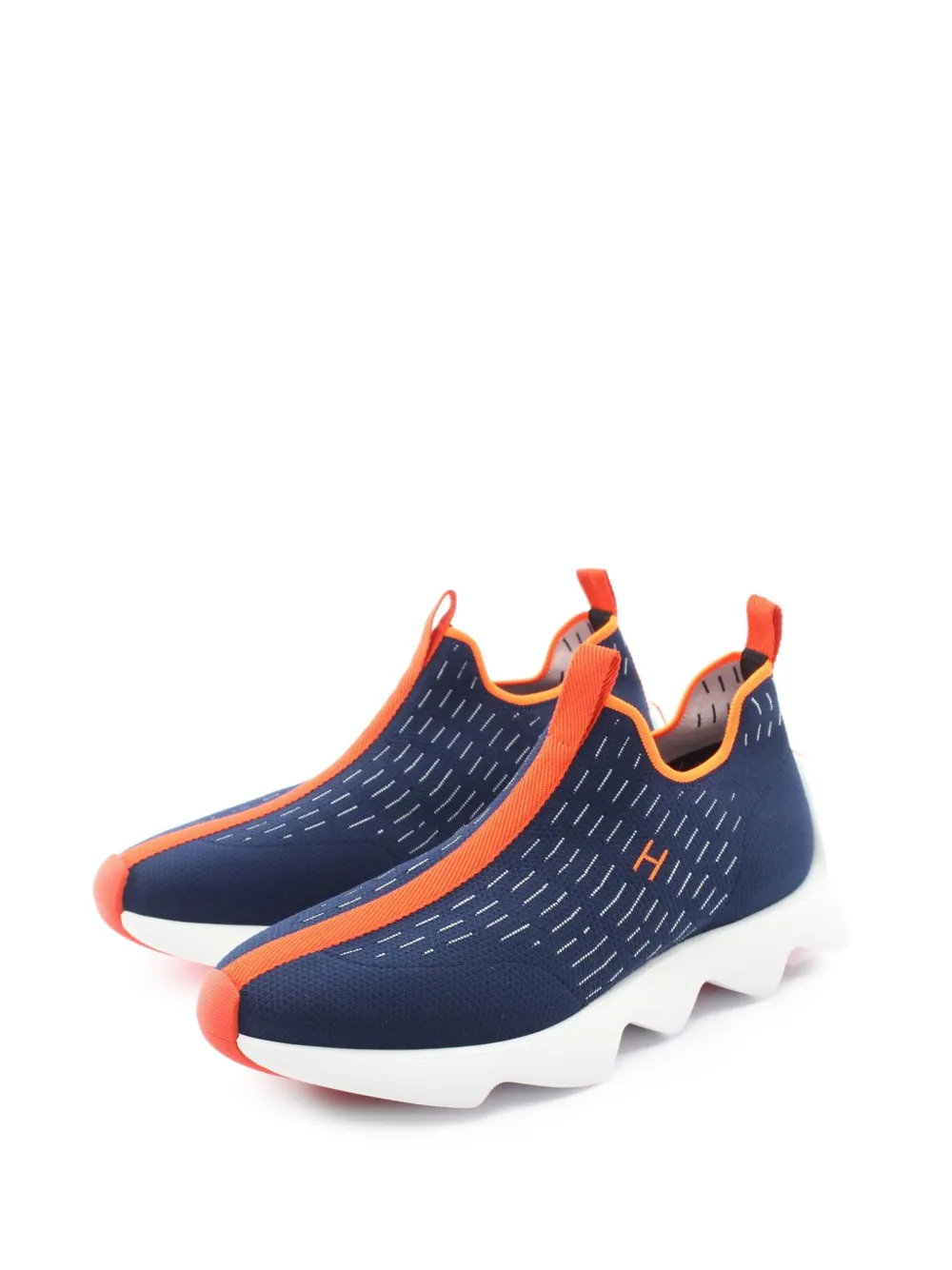 Hermès Pre-Owned 2020s Eclair slip-on sneakers - Blau