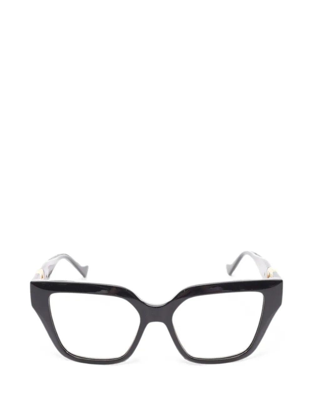 Gucci Pre-Owned 2020s Interlocking G cat-eye sunglasses - Nero