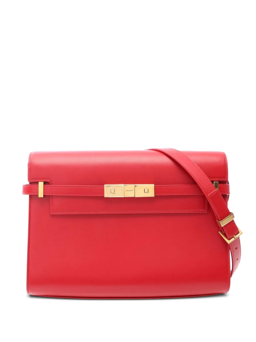 Saint Laurent Pre-Owned 2010s Manhattan shoulder bag - Rosso