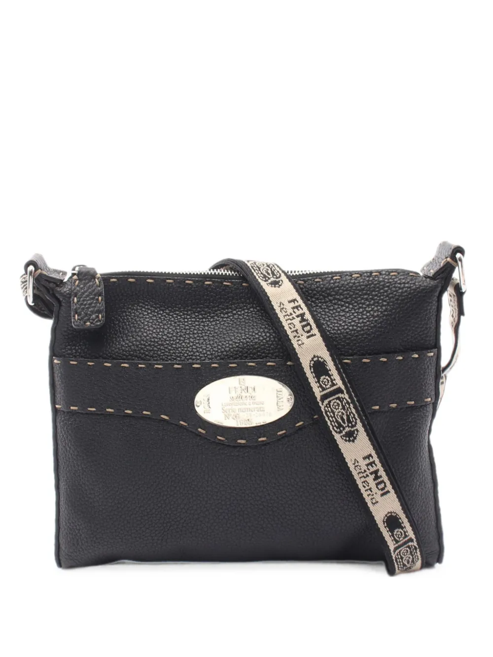 Fendi Pre-Owned 2010s Selleria shoulder bag - Black