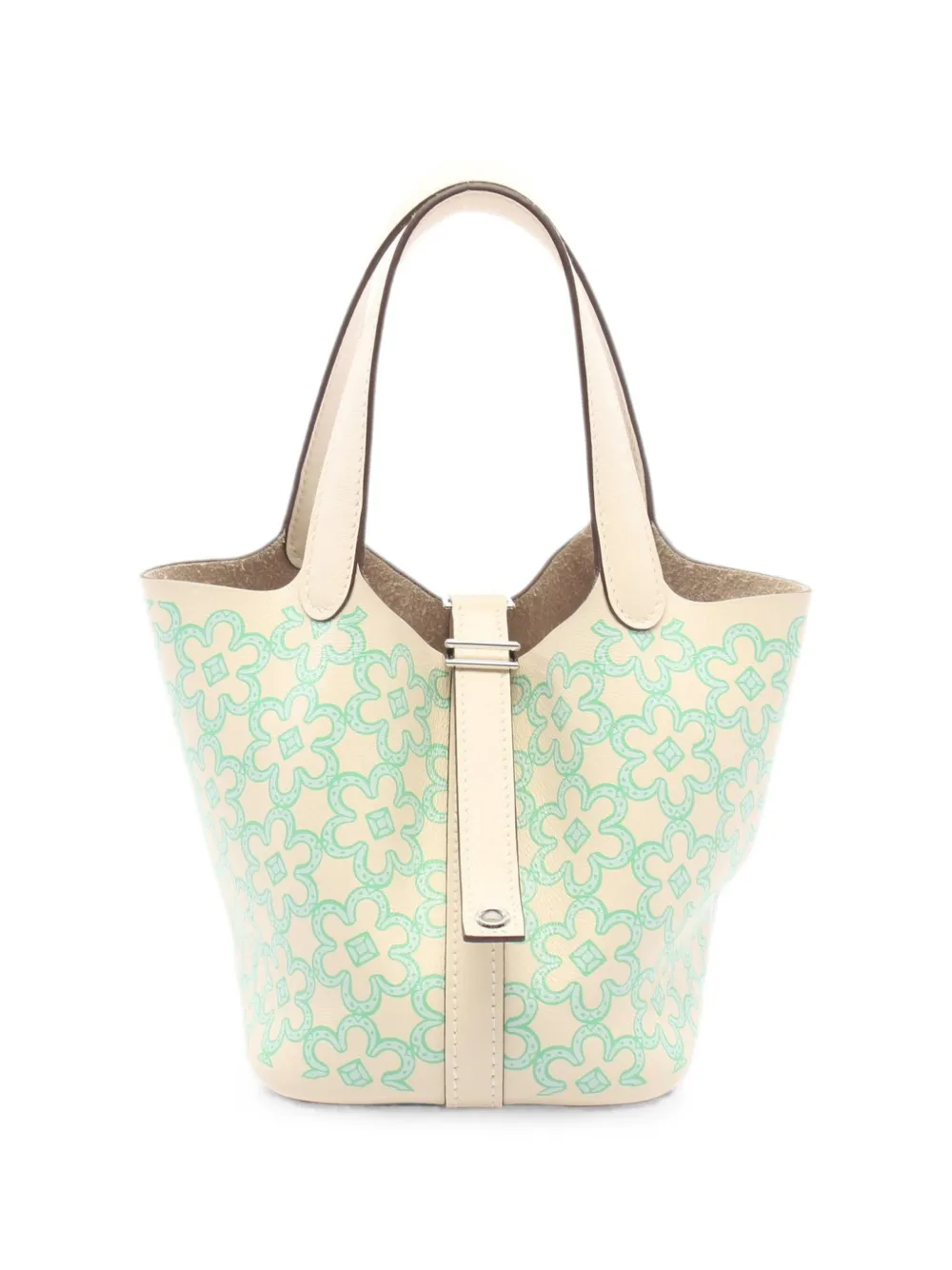Hermès Pre-Owned 2022 Picotin Lock Lucky Daisy tote bag - Nude