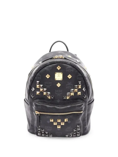MCM Pre-Owned 2010s Stark Visetos backpack