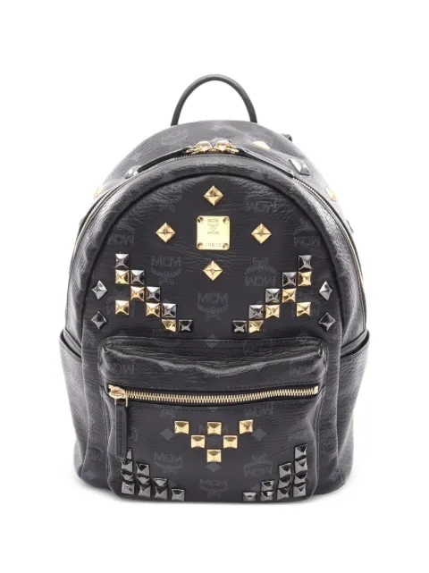 MCM Pre-Owned 2010s Stark Visetos backpack