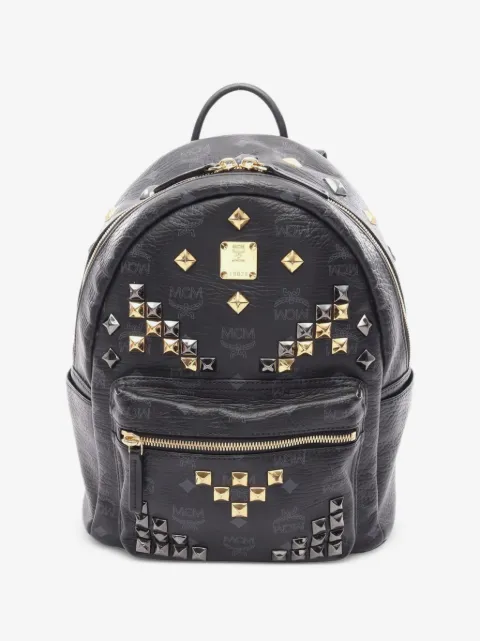 MCM Pre-Owned 2010s Stark Visetos backpack