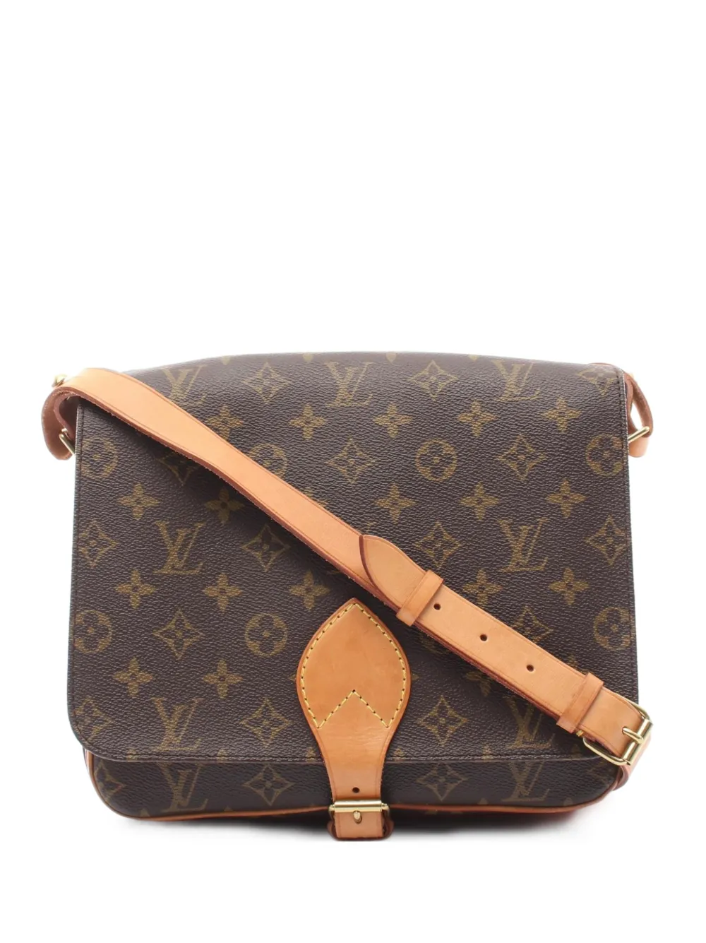 Louis Vuitton Pre-Owned 1996 GM Monogram Cartesier crossbody bag - Brown