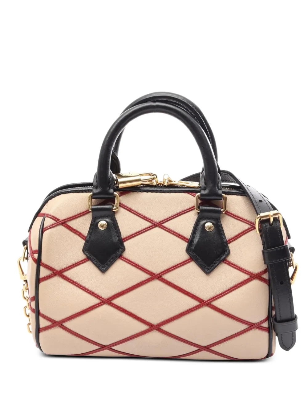 Louis Vuitton Pre-Owned 2010s 20 Speedy Bandouliere Malletage tote bag - Nude