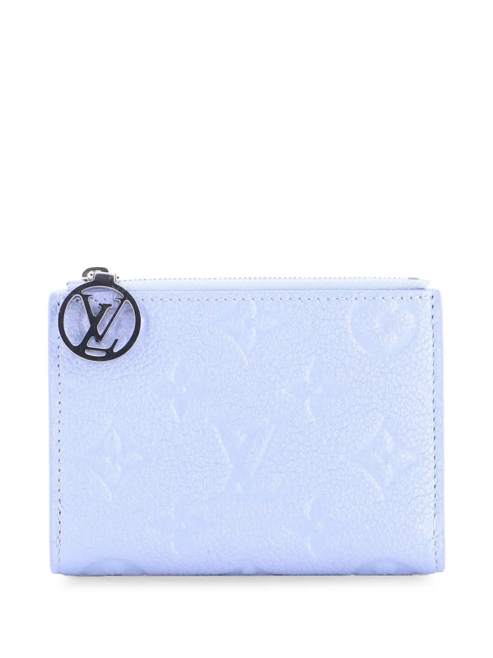 Louis Vuitton Pre-Owned Portafoglio compatto Lisa in pelle Monogram Empreinte - Blu
