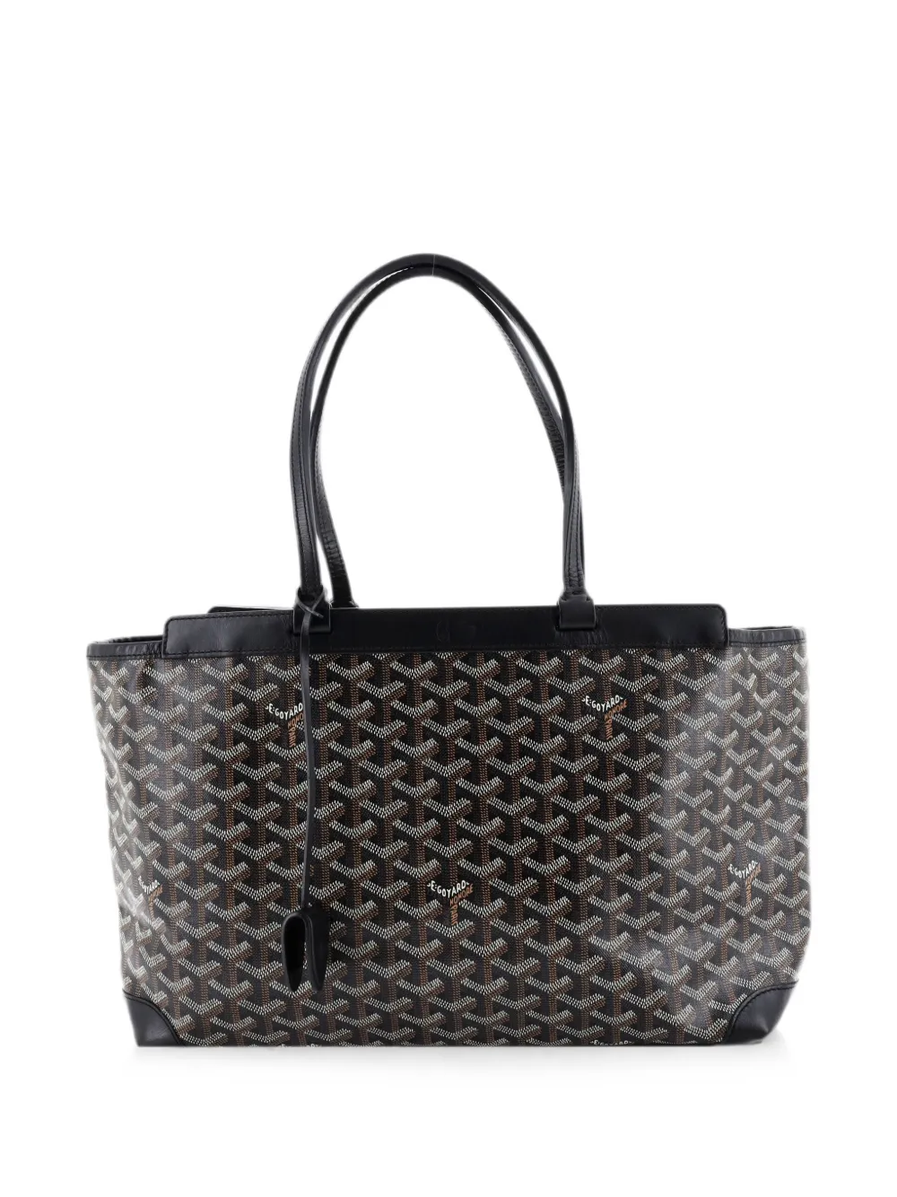 Goyard Pre-Owned Borsa tote Bellechasse PM in tela cerata - Nero