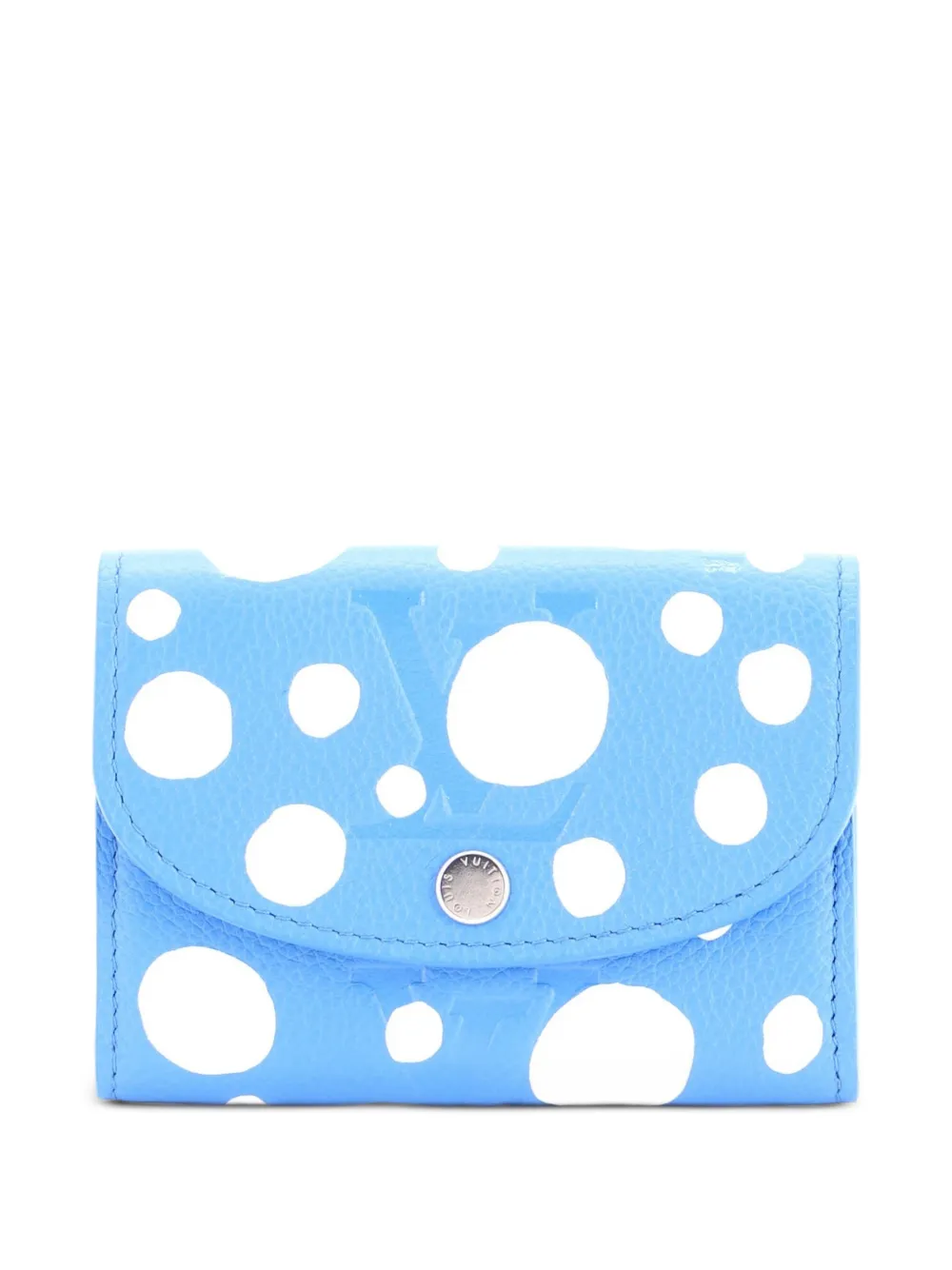 Louis Vuitton Pre-Owned Rosalie Coin Purse Yayoi Kusama Infinity Dots Monogram Empreinte Giant small wallets - Blau