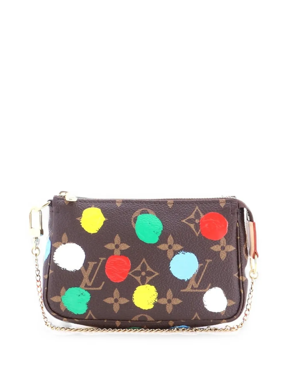 Louis Vuitton Pre-Owned Pochette Accessoires Yayoi Kusama Painted Dots Monogram Canvas Mini clutch bag - Multicolour