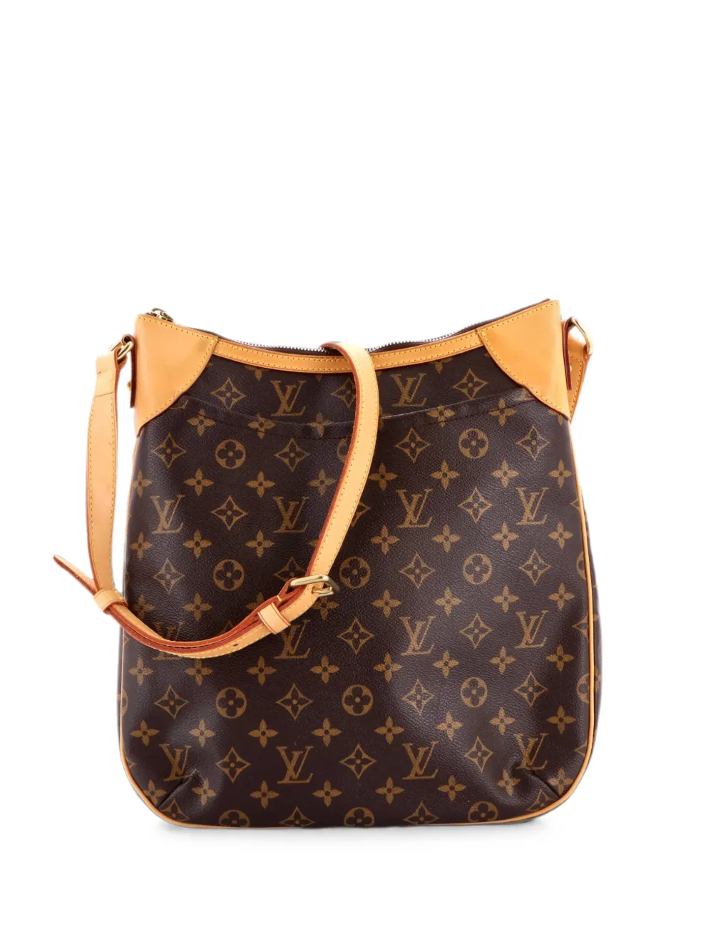 Louis Vuitton Pre-Owned Borsa a tracolla Odeon NM in tela con monogramma - Marrone