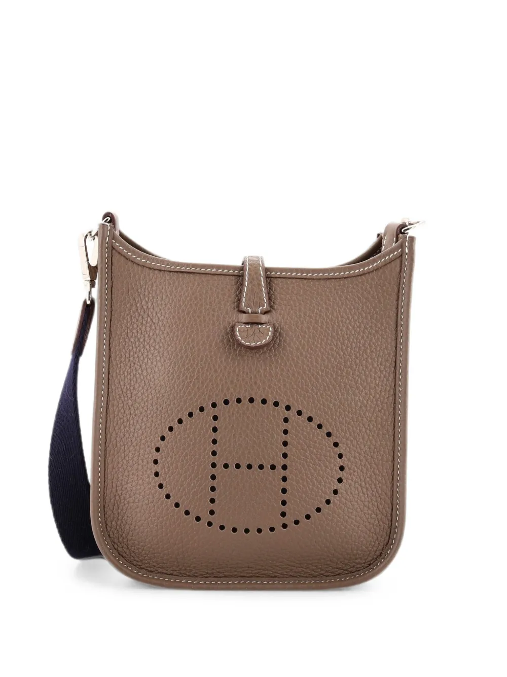 Hermès Pre-Owned Evelyne Bag Gen III Clemence TPM Umhängetasche - Grau