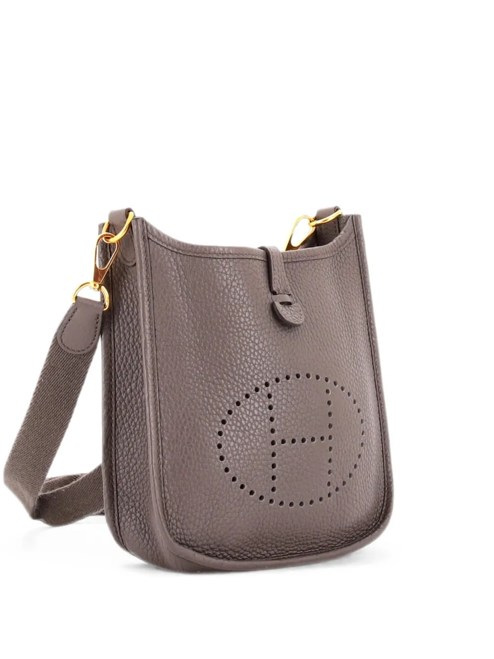 Hermès Pre-Owned Evelyne Bag Gen III Clemence TPM Umhängetasche - Grau