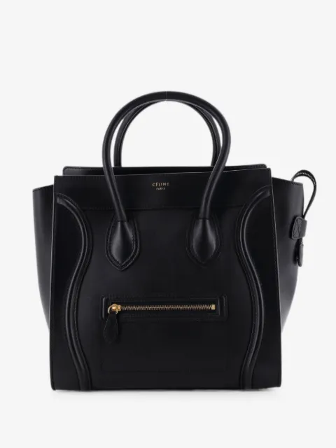 Celine Pre-Owned Luggage Bag Smooth Leather Mini tote bag