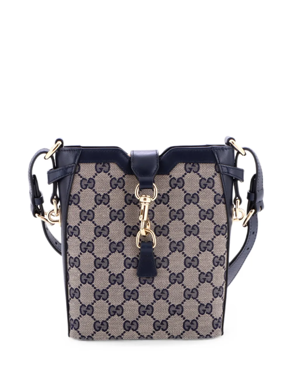 Gucci Pre-Owned Borsa a secchiello GG mini - Blu