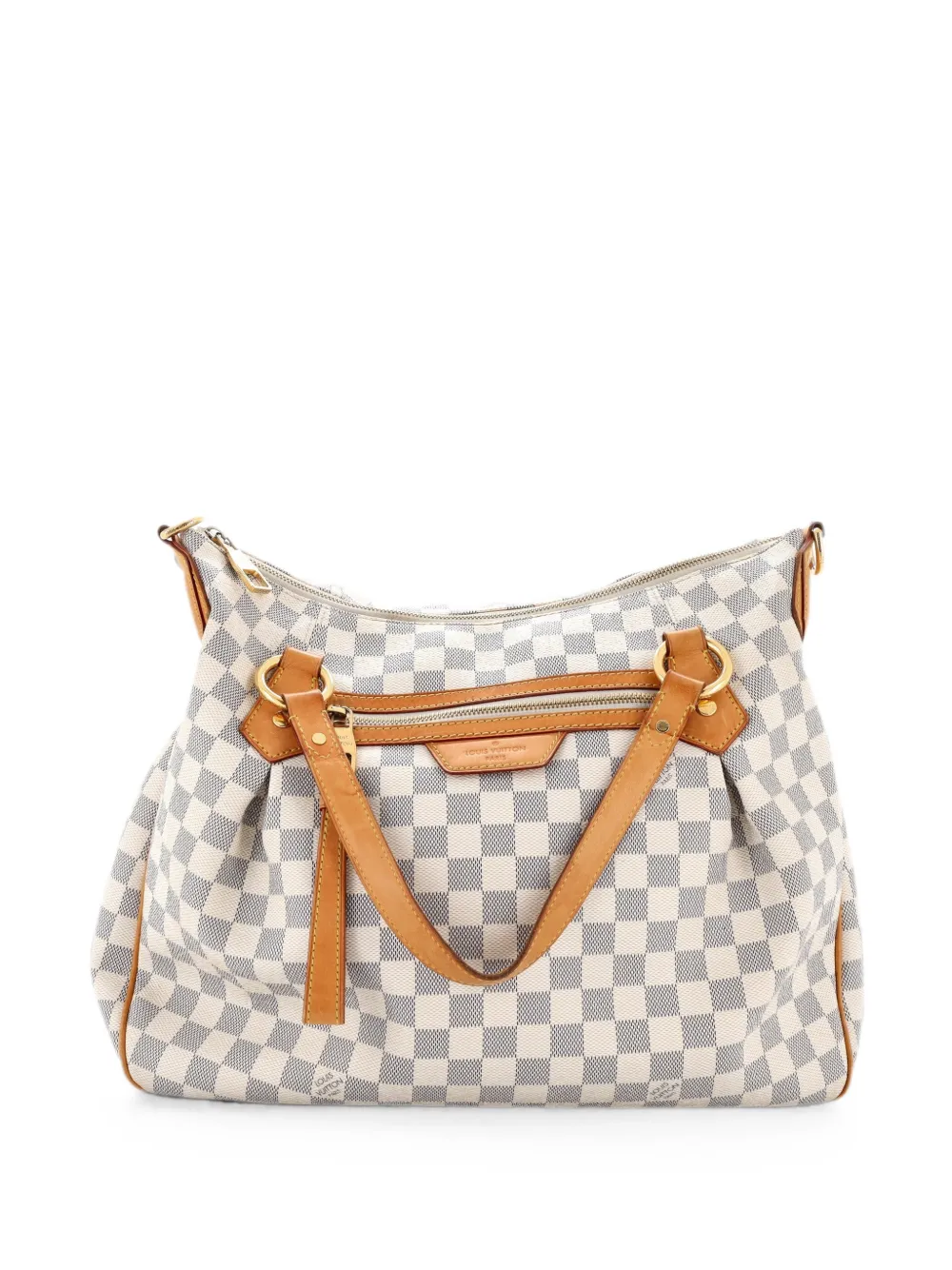 Louis Vuitton Pre-Owned Evora Handbag Damier MM satchel - White