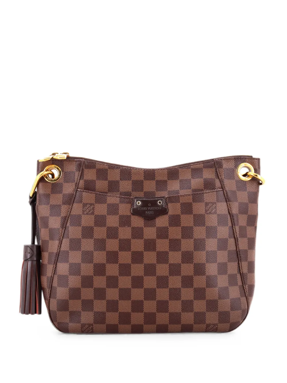 Louis Vuitton Pre-Owned Borsa a tracolla South Bank Besace Bag Damier - Marrone