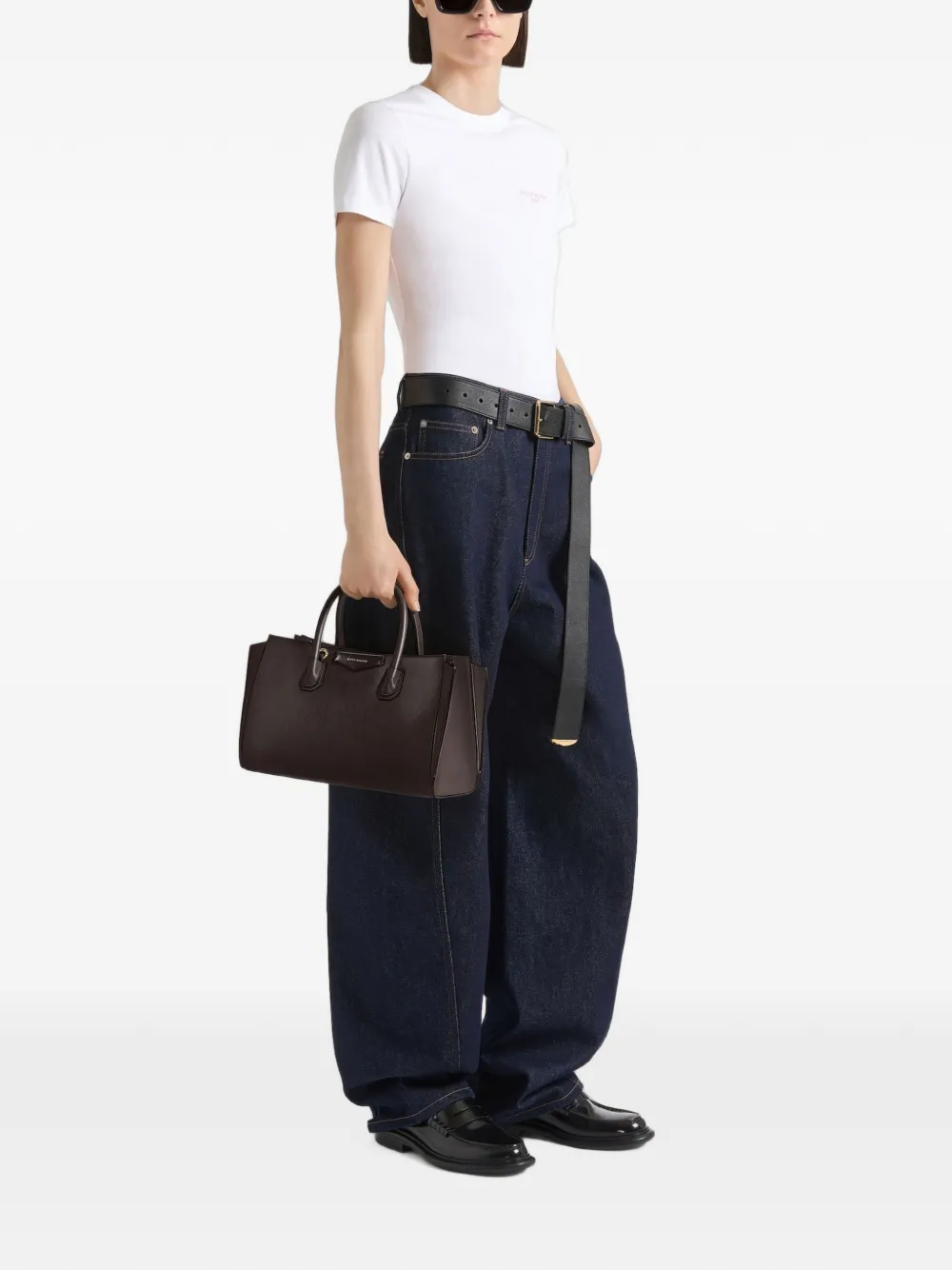 Givenchy Kleine Antigona shopper Bruin