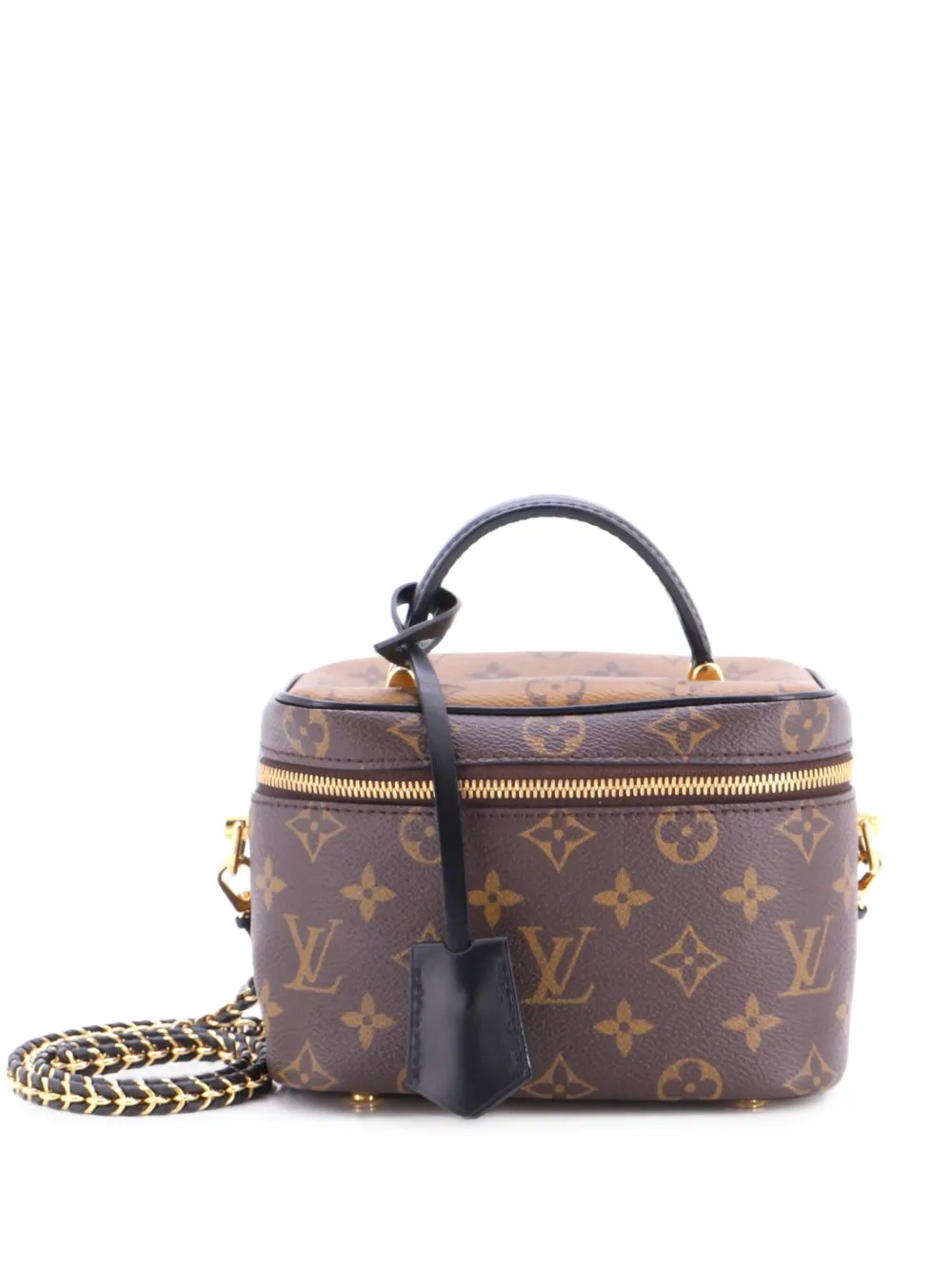 Louis Vuitton Pre-Owned Vanity Handbag Reverse Monogram Canvas PM satchel - Brown