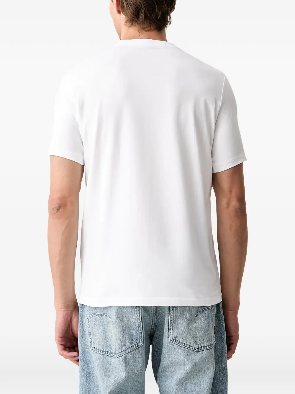 Karl Lagerfeld logo-print T-shirt Wit